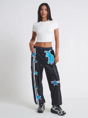 OFF SEASON Unisex Black Detroit Lions Track Pants